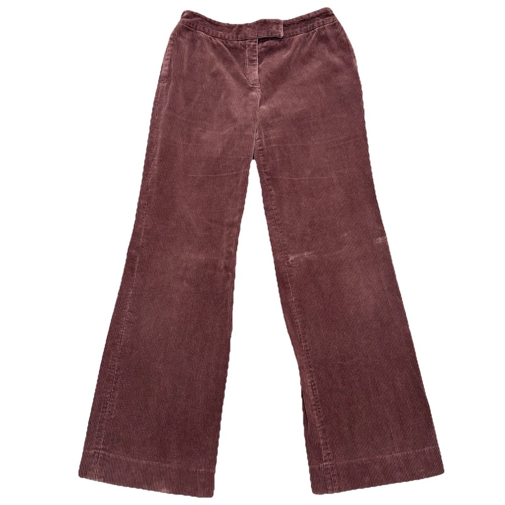 Vintage Chloe Corduroy Pants Size 38 (27x30) Mid Rise Bootcut Y2K Hippie Retro